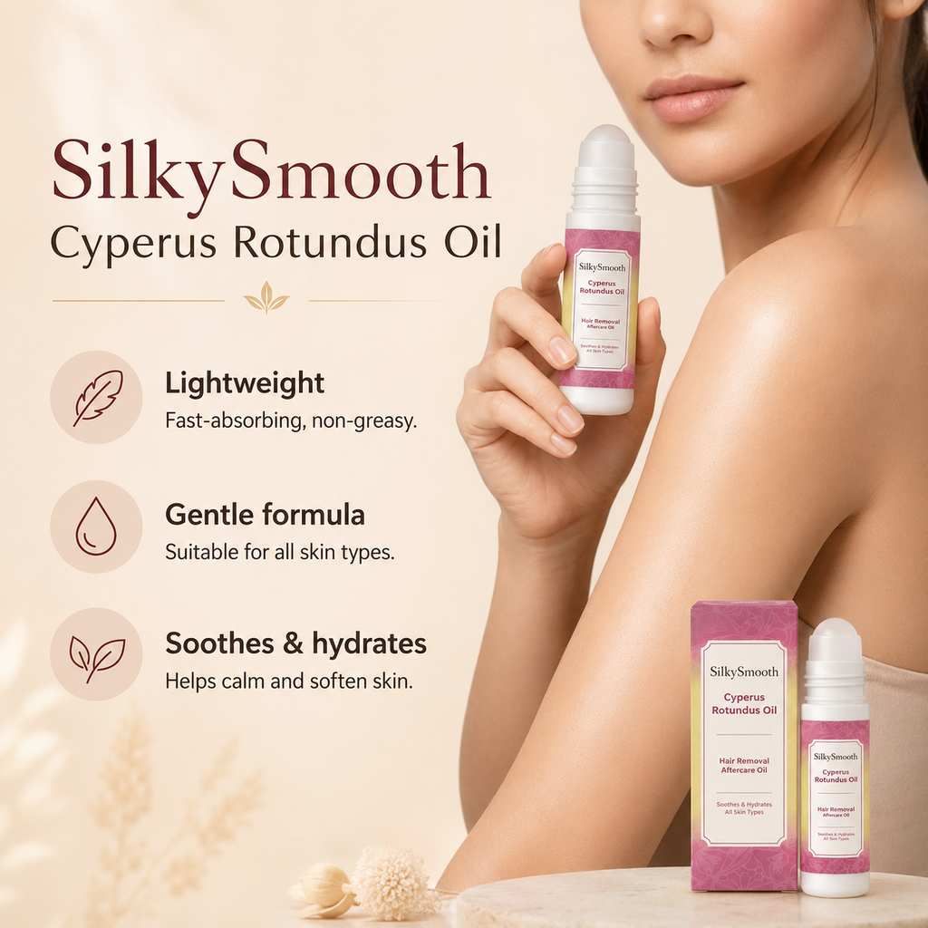 SilkySmooth Cyperus Glow Roller Oil