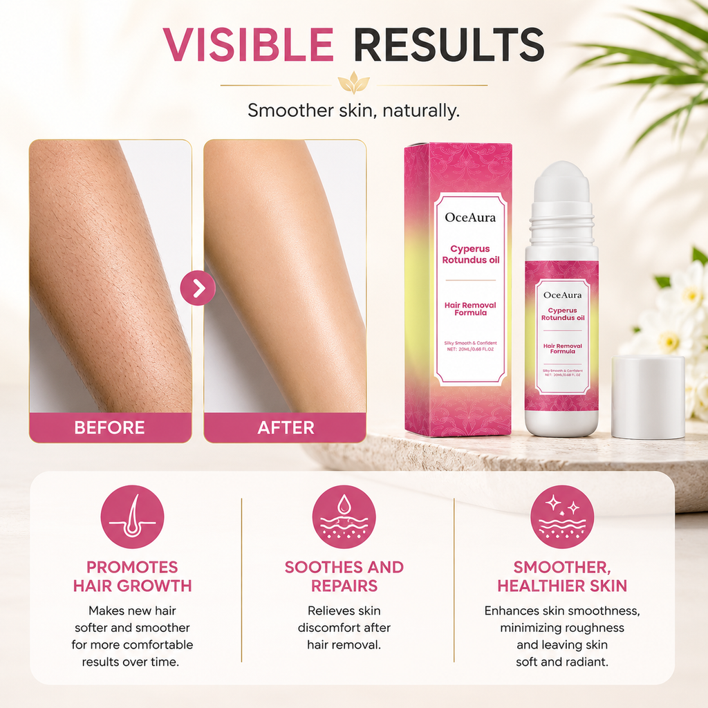 SilkySmooth Cyperus Glow Roller Oil