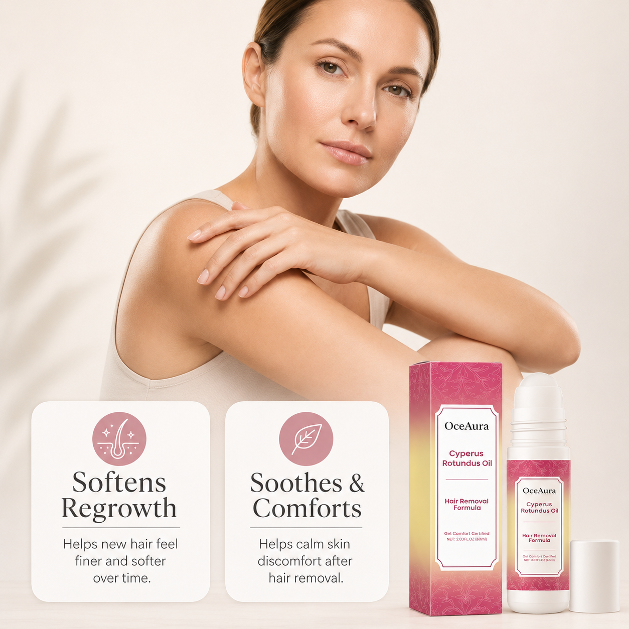 SilkySmooth Cyperus Glow Roller Oil