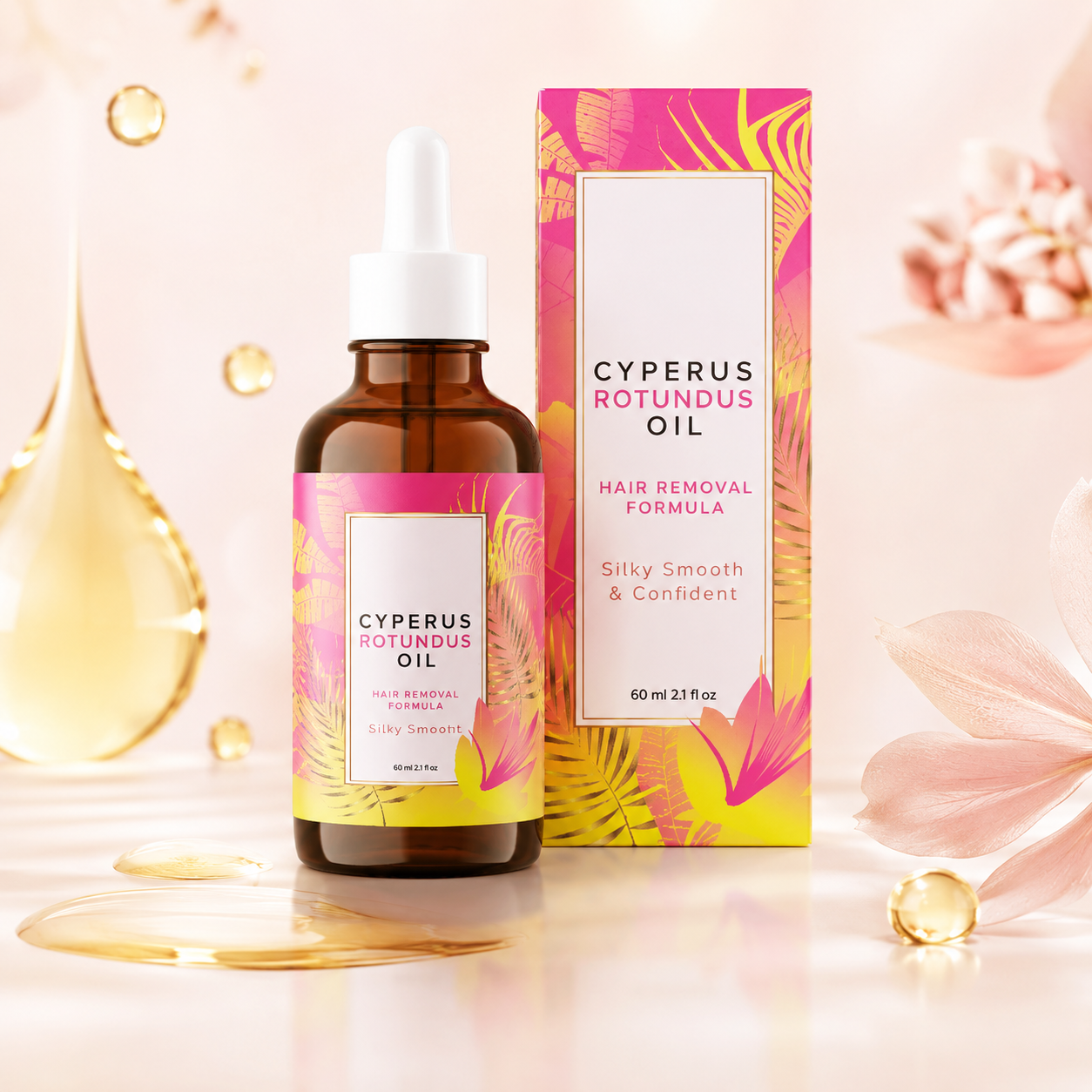 Cyperus Rotundus Hair Removal Essential Oil