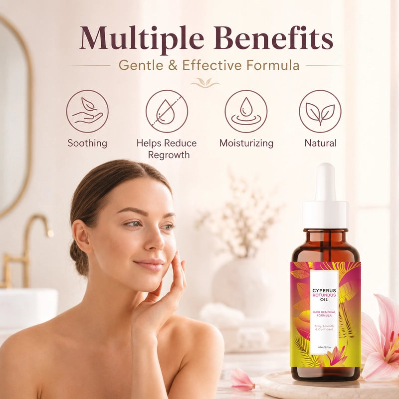 Cyperus Rotundus Hair Removal Essential Oil