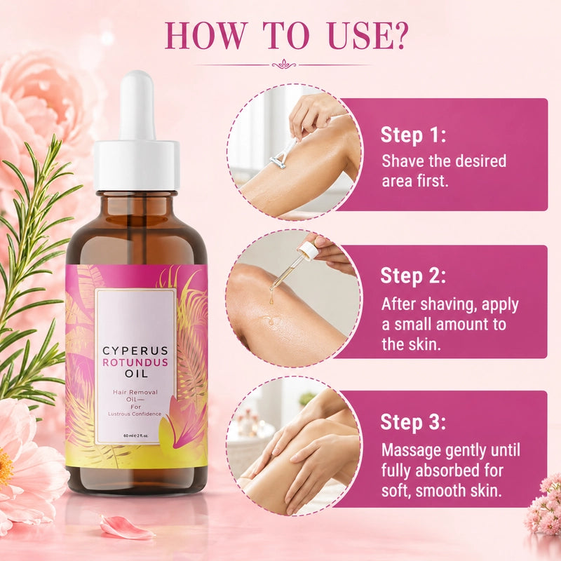Cyperus Rotundus Hair Removal Essential Oil